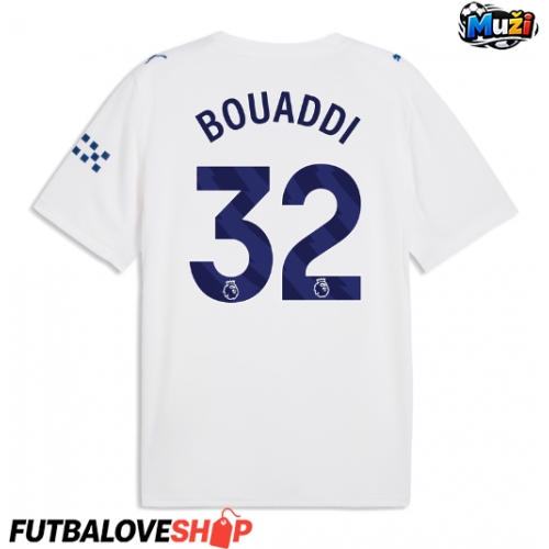 Dres Manchester City Ayyoub Bouaddi #32 Tretina 2026-27 Krátky Rukáv